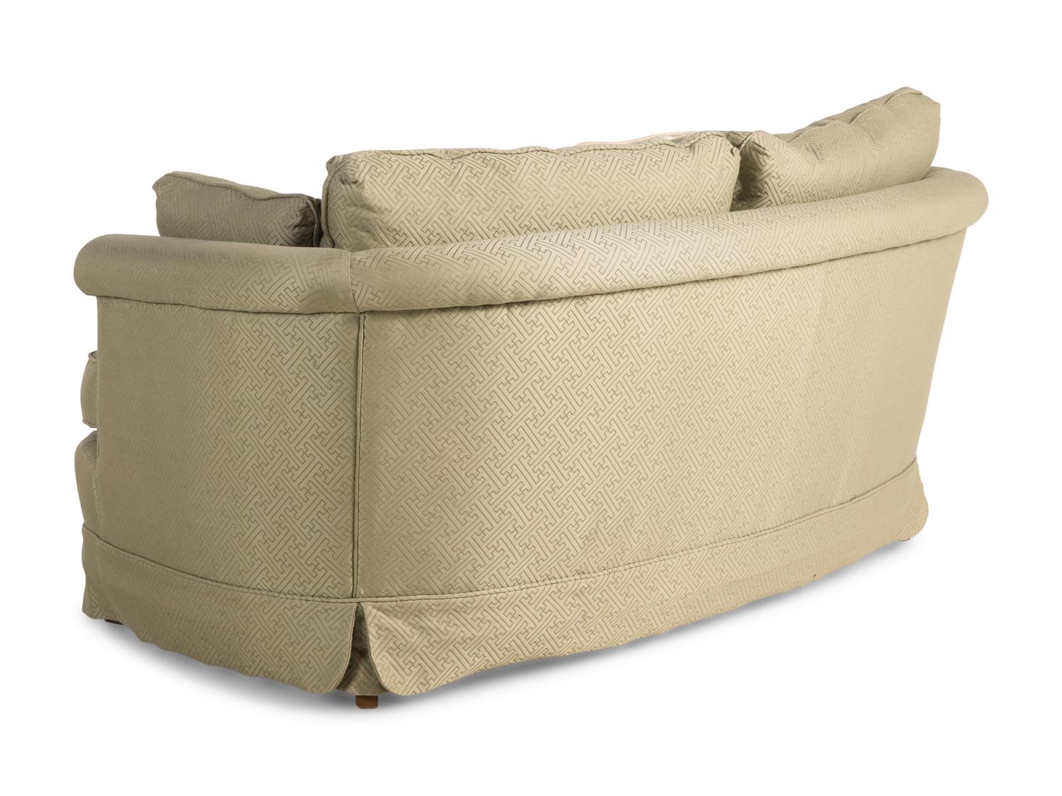 An Upholstered Loveseat