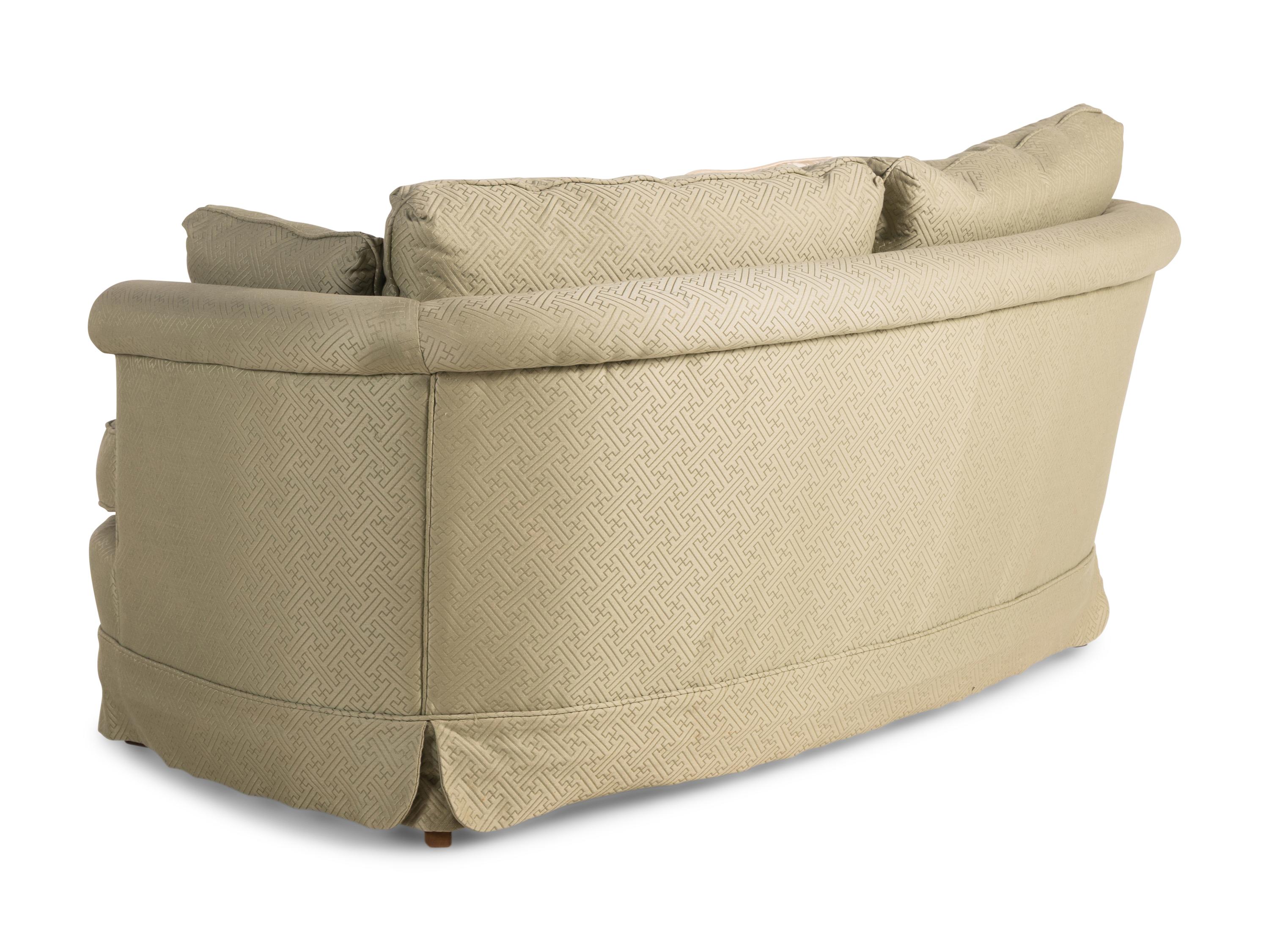 An Upholstered Loveseat