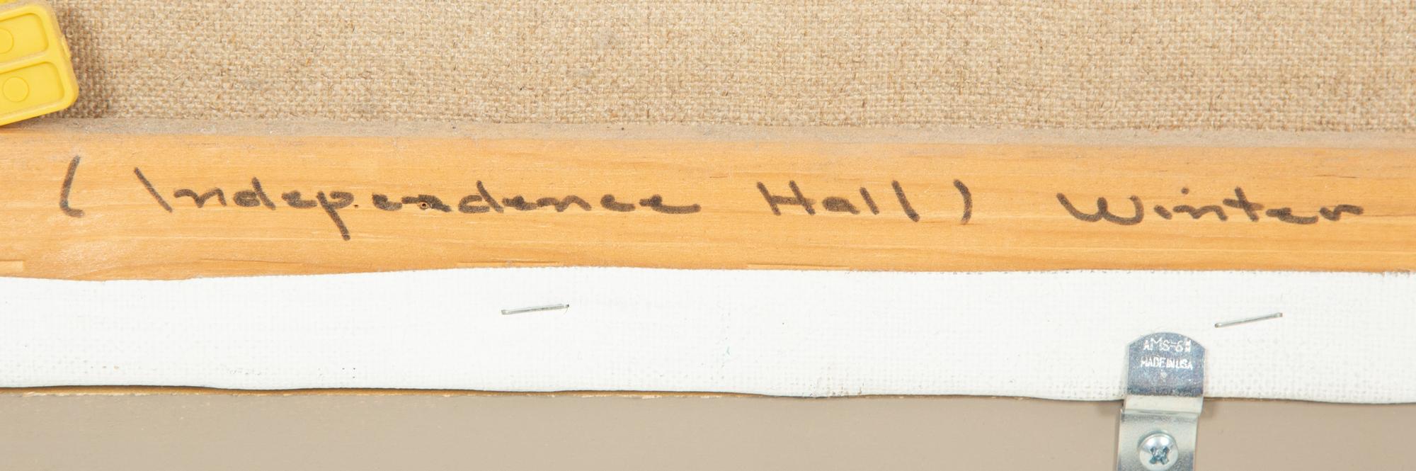 Independence Hall, Winter