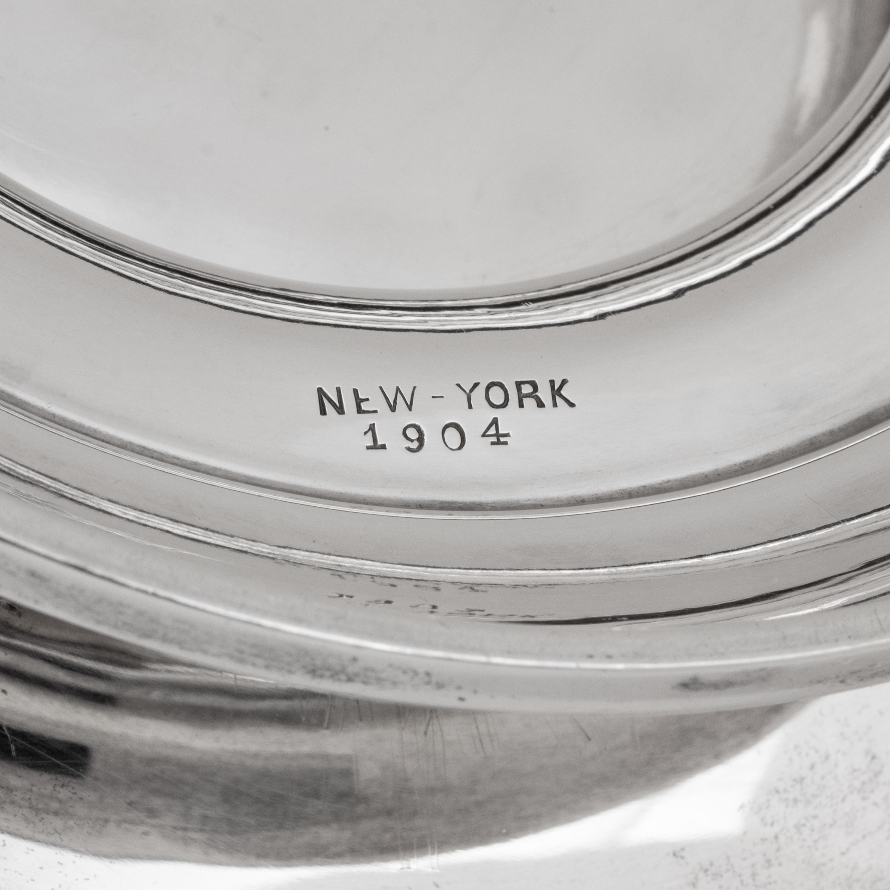 An American Silver Center Bowl