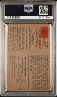 A Group of Chicago Bears Hall of Fame 1954 Bowman PSA Graded Football Cards