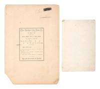 [McKINLEY, William (1843-1901) -- ROOSEVELT, Theodore (1858-1919)]. Photographs and letter archive.