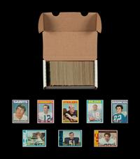 A Near Set of 1972 Topps Football Cards (338/351)