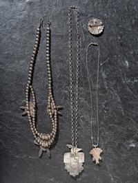 Zuni Inlay Necklaces and Pendants