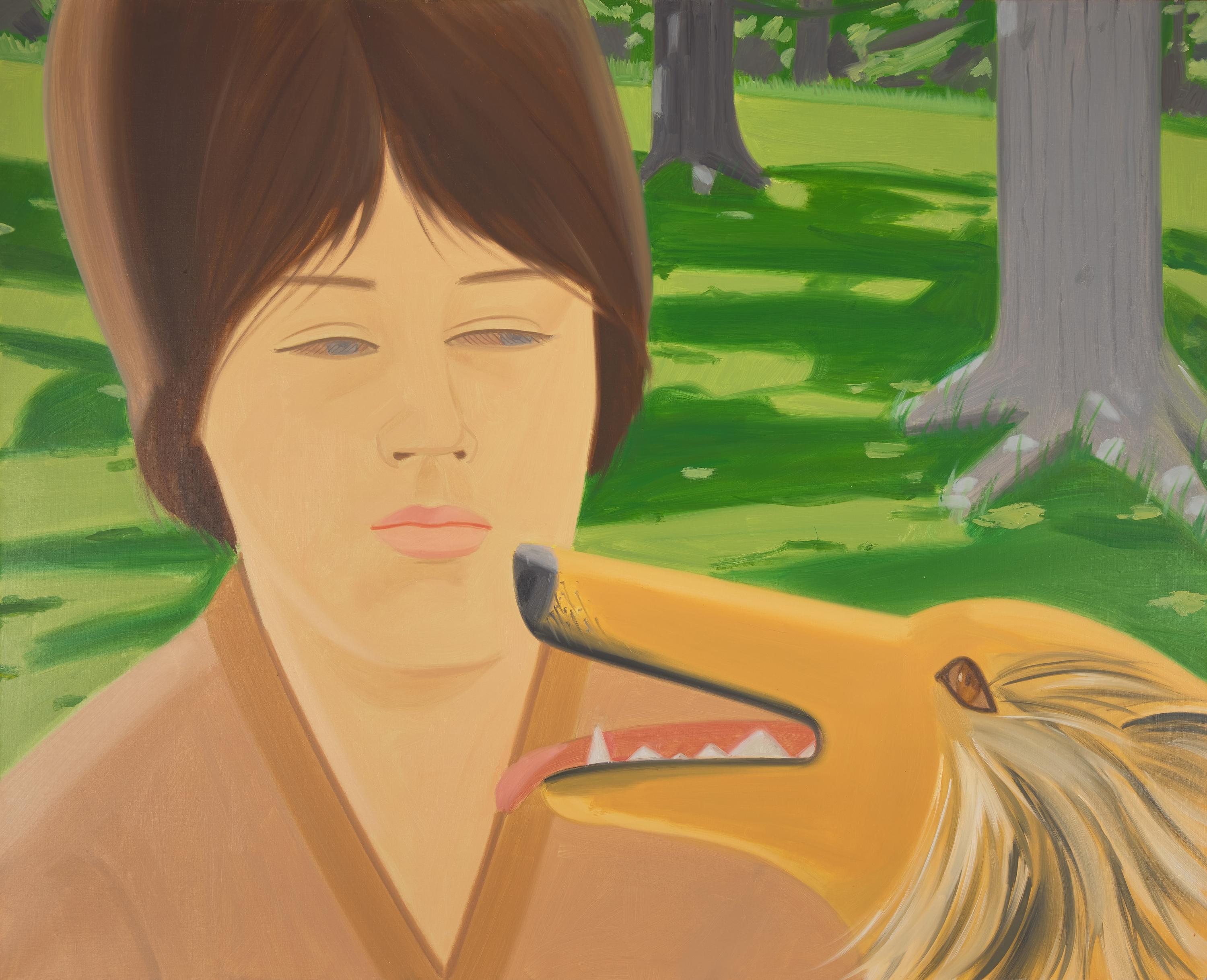 Alex Katz (American, b. 1927) — Trishie and Laddy (Lady), 1975