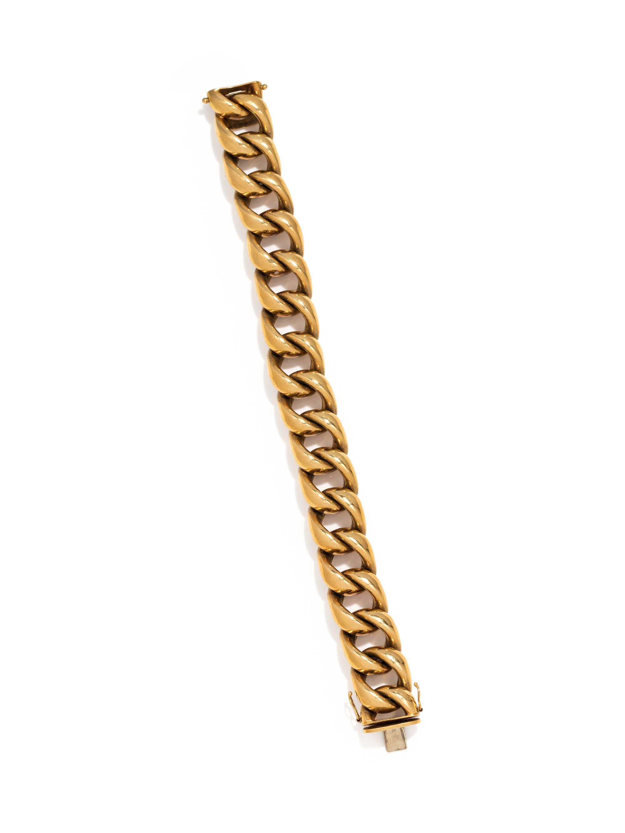 YELLOW GOLD BRACELET