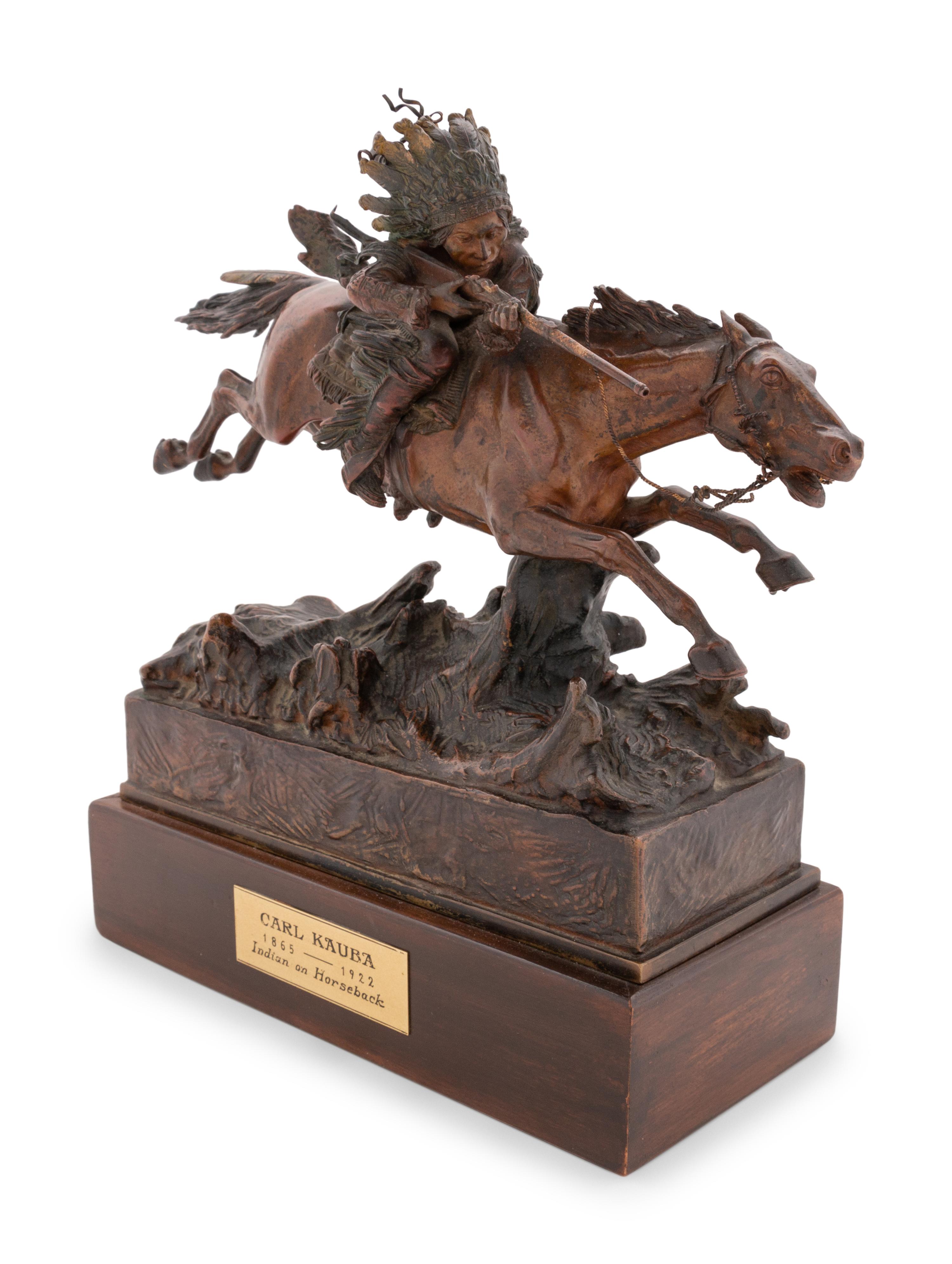 Indian Warrior on Horseback