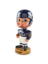 A Vintage Chicago Bears Bobblehead Figure
