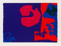 Patrick Heron, (English, 1920-1999), A group of four works from January 1973 including 7, 5, 16, and 17