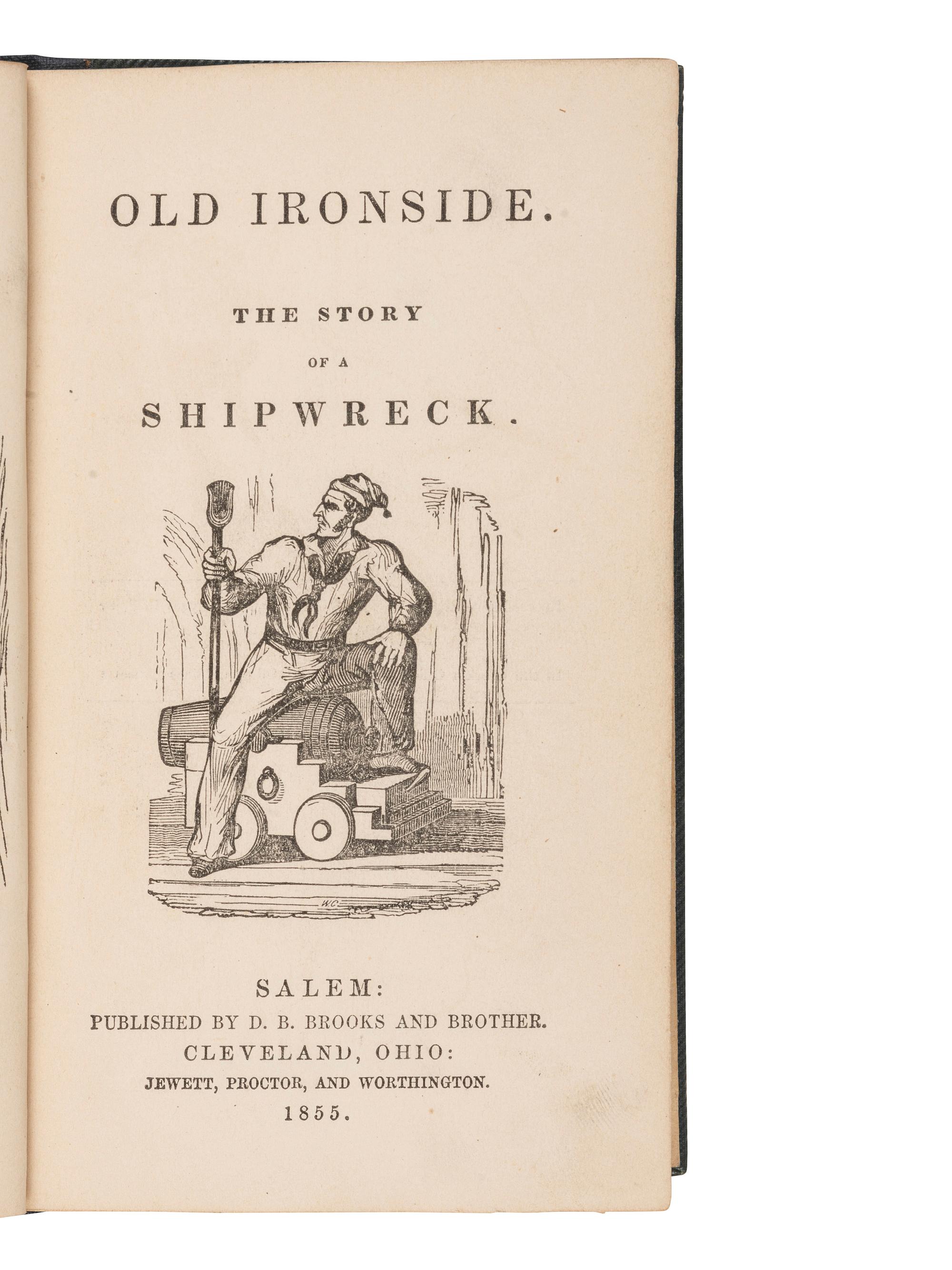 [SHIPWRECKS - AMERICAN]. A group of 7 19th-century works about American Shipwrecks, comprising: