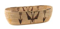 Panamint Basket Height 4 x width 6 x length 11 1/2 inches — Early 20th Century