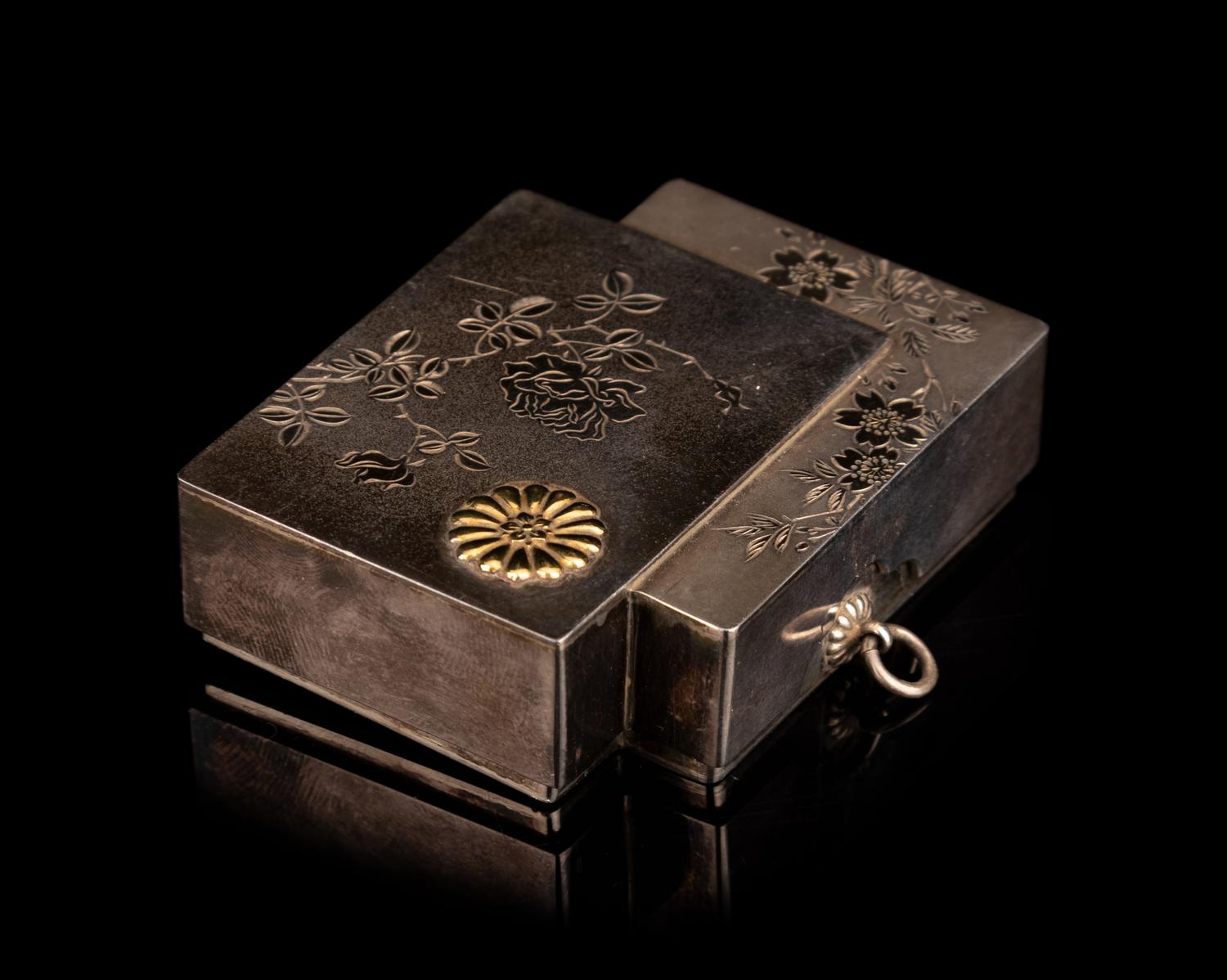 A Japanese Double Box-Form Bonbonnière