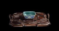 A Chinese Famille Rose Porcelain Sweetmeat Set