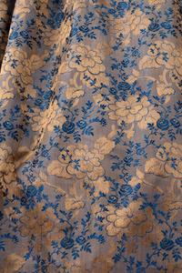 Iridescent Silk Jacquard Evening Dress, 1850s