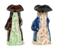 A Portobello Type Toby Jug and Another Toby Jug