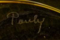 A Set of Thirteen Pauly and Co. Glass Plates
