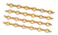 An 18 Karat Yellow Gold Convertible Longchain Necklace/Bracelet, Italian, 82.10 dwts.