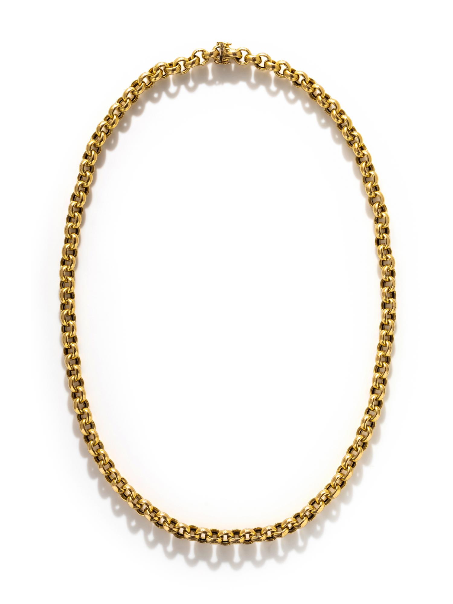 YELLOW GOLD NECKLACE