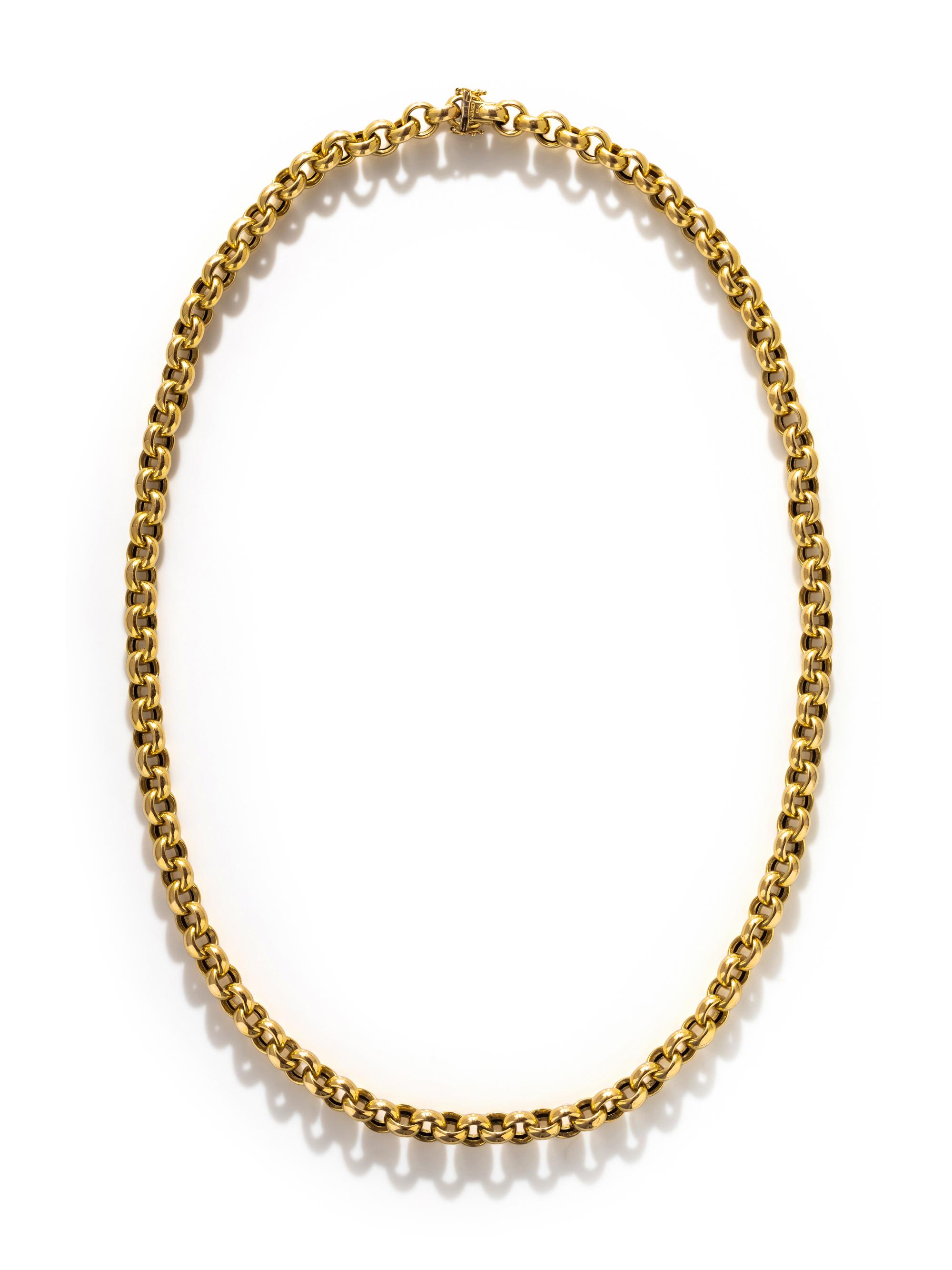 YELLOW GOLD NECKLACE
