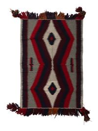 Late Germantown Double Sunday Saddle Blanket / Weaving