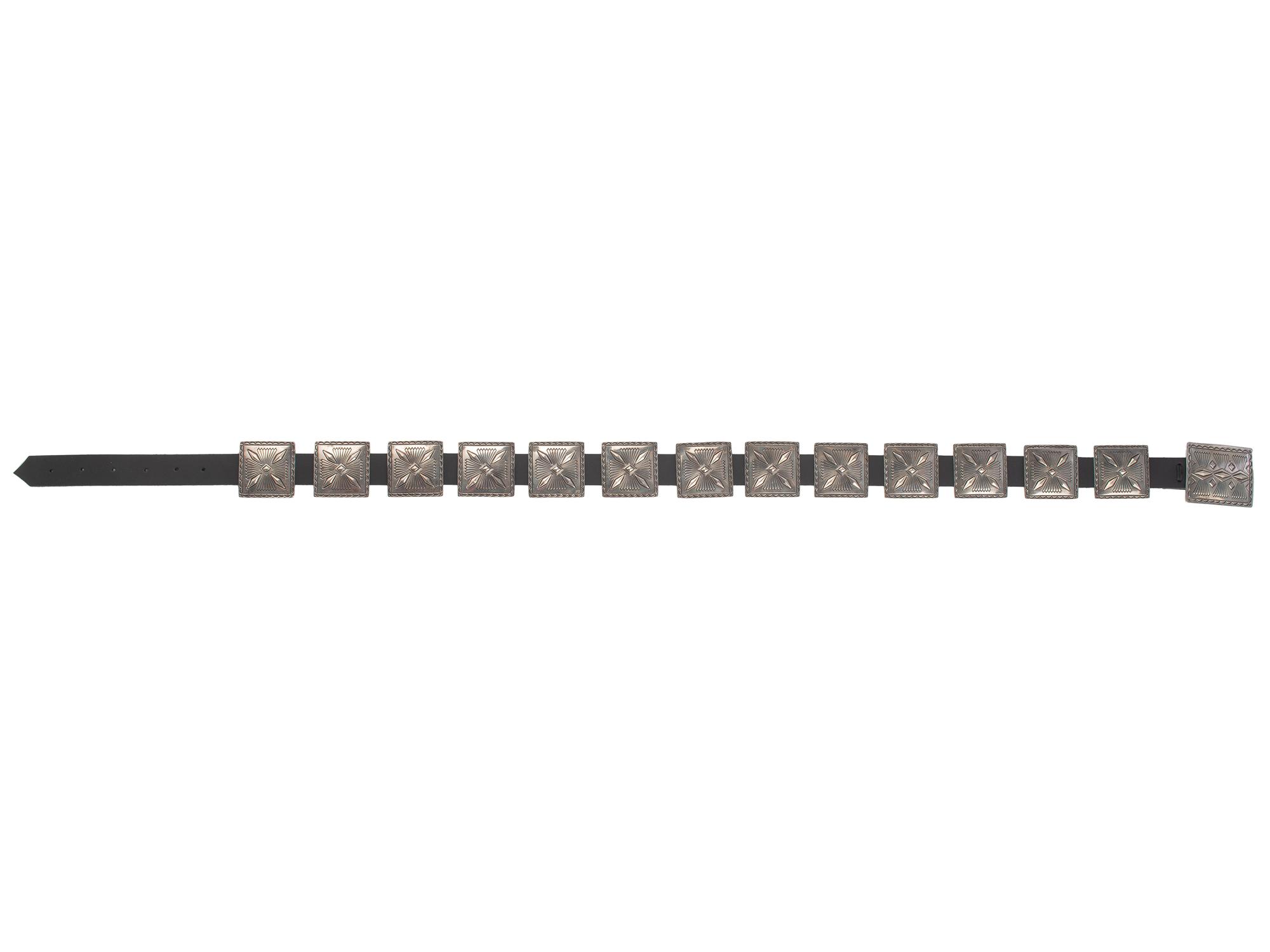 Sterling Silver Concha Belt