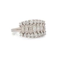 PLATINUM AND DIAMOND RING