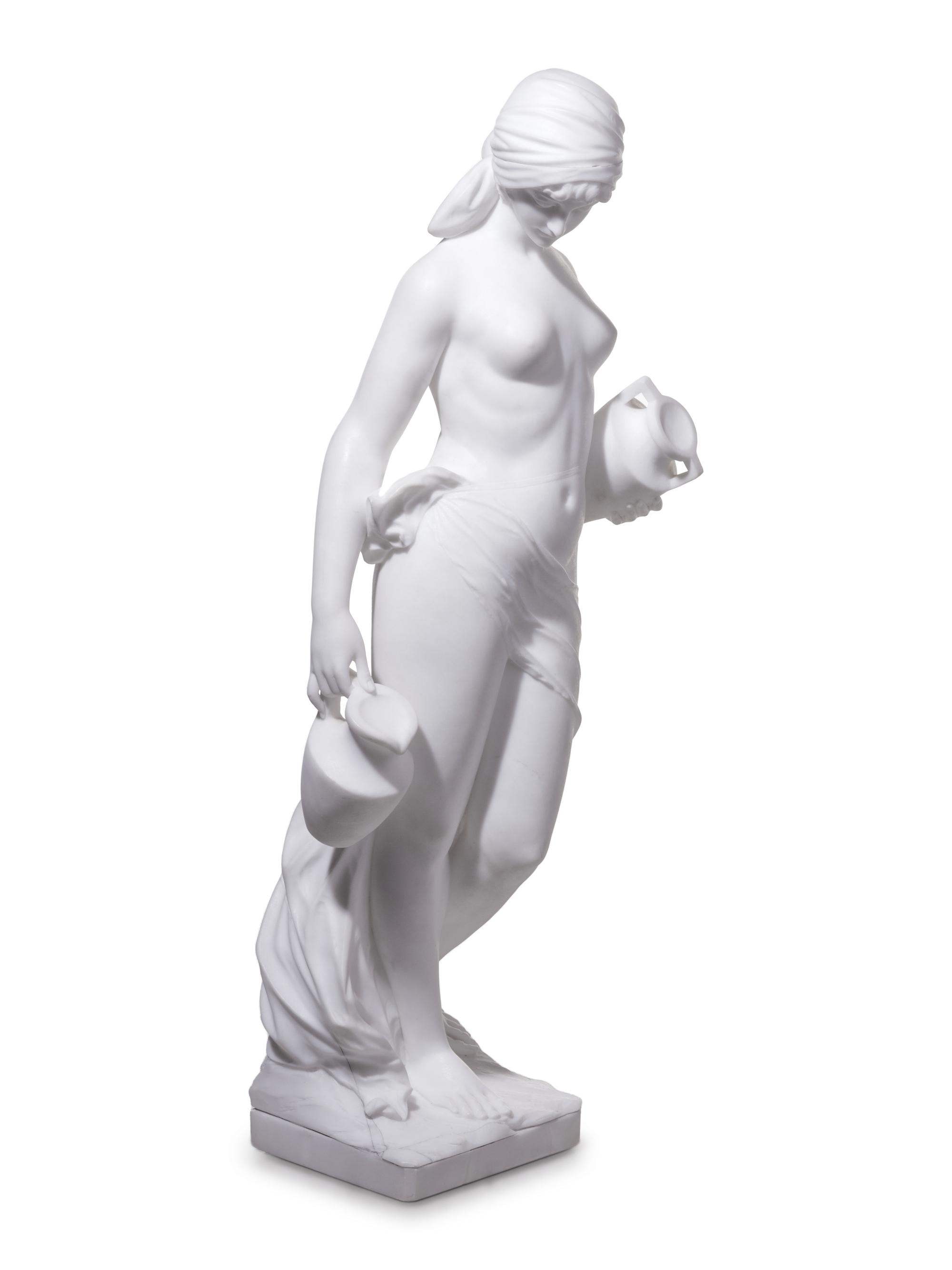 An Italian Marble Figure of a Lady