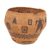 California Figural Basket