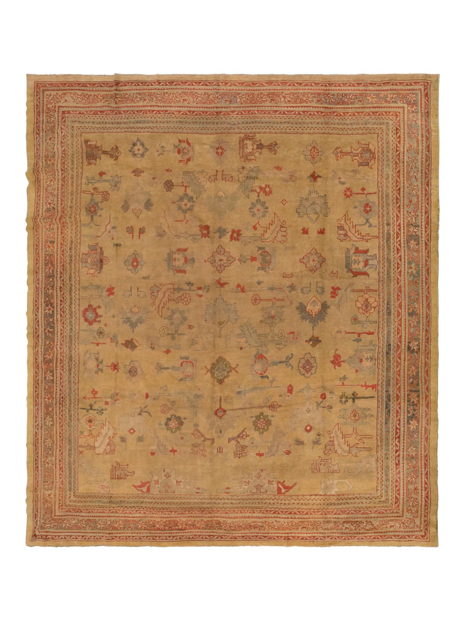 An Oushak Carpet