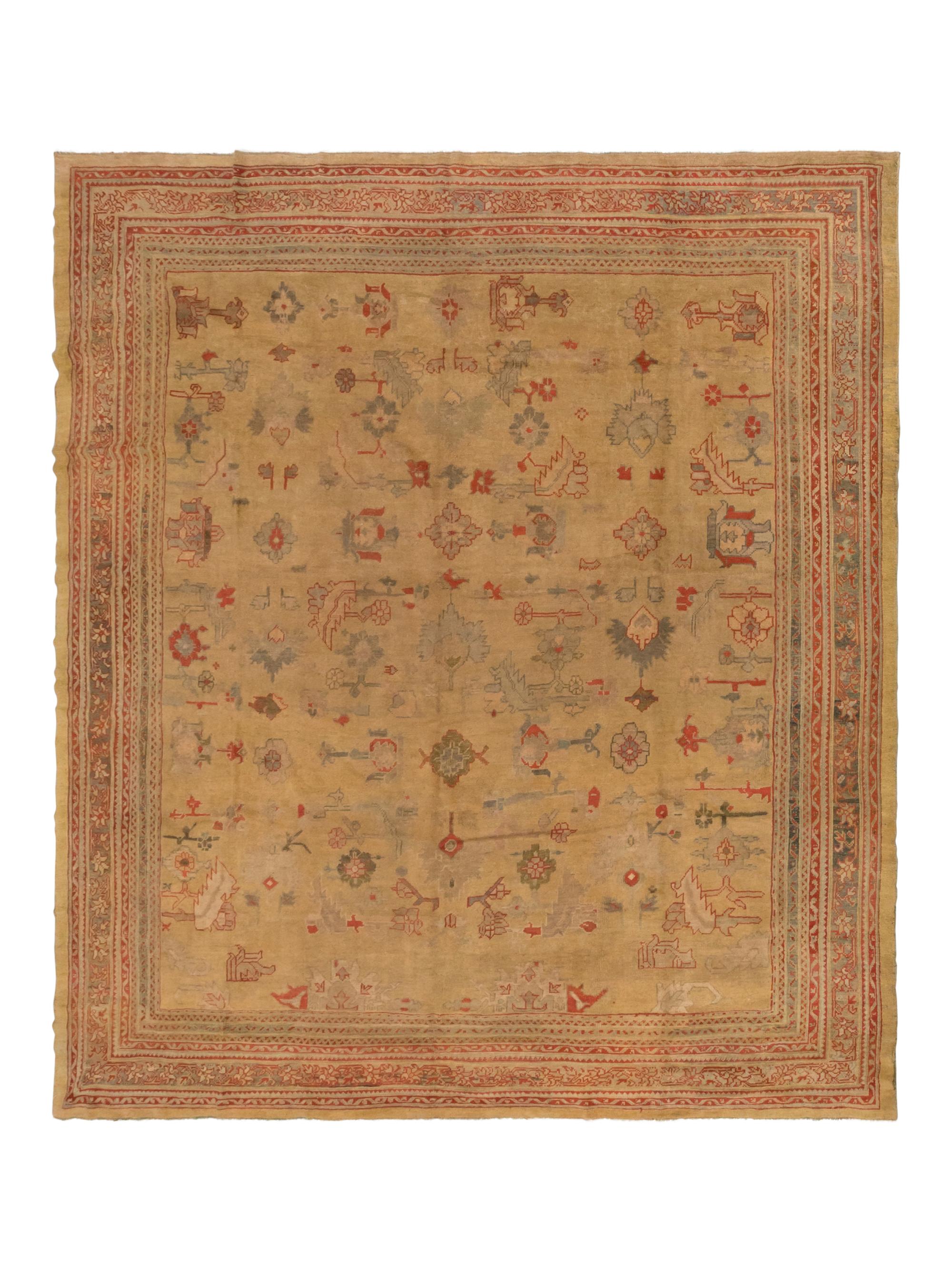 An Oushak Carpet
