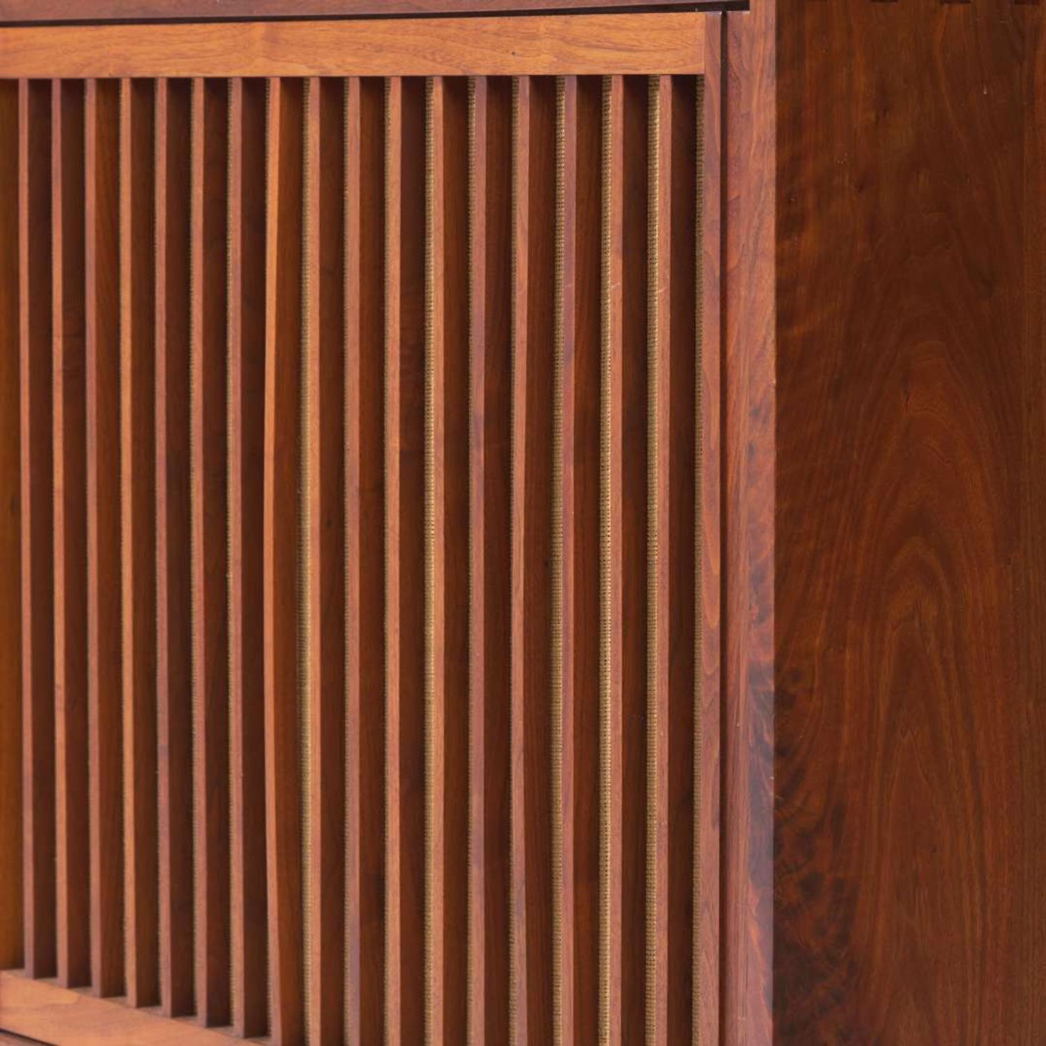 George Nakashima (American, 1905-1990) Double Sliding-Door Cabinet, New Hope, Pennsylvania, 1972