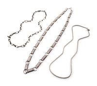 Heavily Stamped Link Chain, PLUS