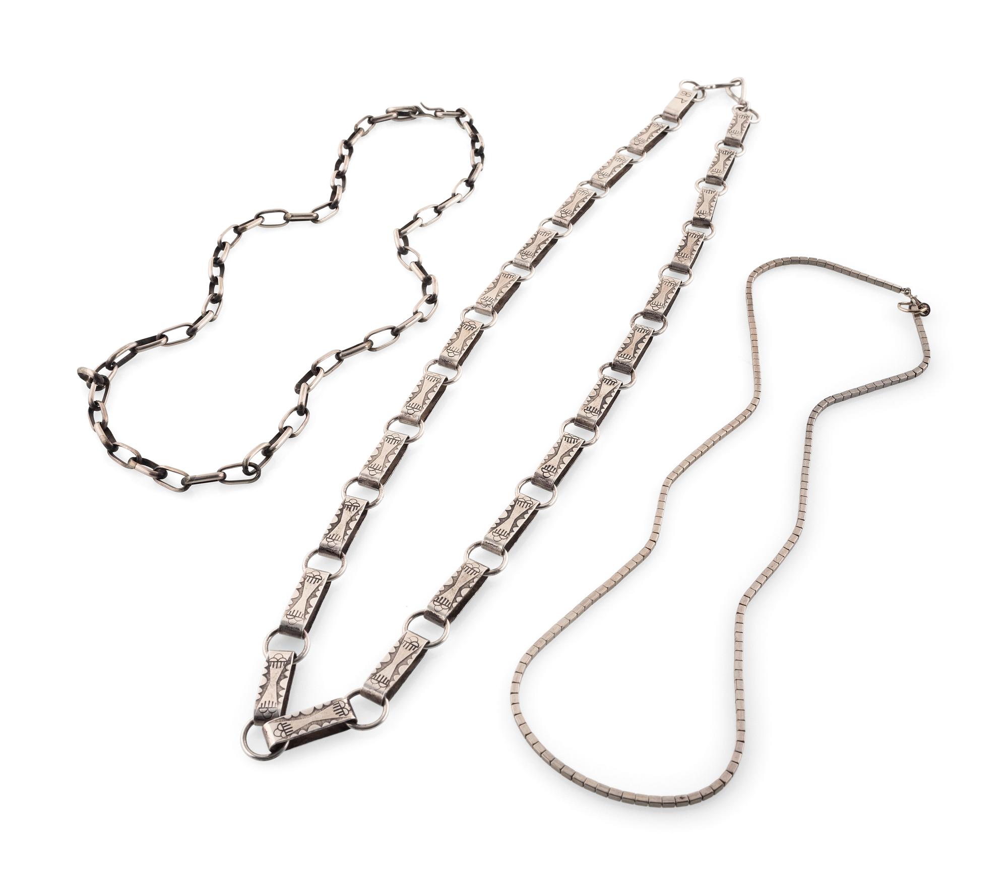 Heavily Stamped Link Chain, PLUS