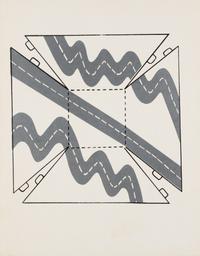 Roger Brown (American, 1941-1997) — Roads , 1967