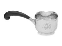 An American Arts and Crafts Silver Sauce Boat