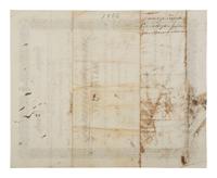 [ENSLAVEMENT & ABOLITION]. A marriage license and certificate for a freedman and freedwoman. Talbot County, GA, 1866.