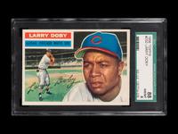 A 1956 Topps Larry Doby Baseball Card No. 250 (SGC 8 NM-MT)