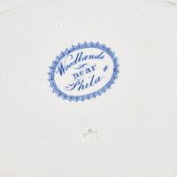 A Group of Staffordshire Historical Blue Woodlands Near Philadelphia Transferware , Joseph Stubbs, Burslem. 1790-1829