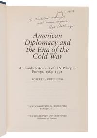 COLD WAR A group of 4 FIRST EDITIONS INSCRIBED TO SECRETARY ALBRIGHT: