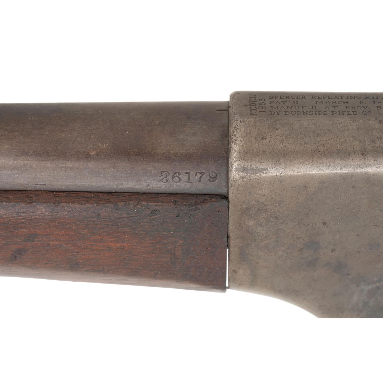 Burnside Spencer Model 1865 Carbine Altered to Rifle aka Model 1871 Spencer Rifle