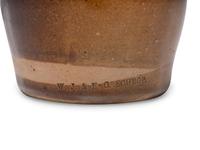 A Rare W. J. and E. G. Schrop Miniature Double-Glazed Dipped Jug