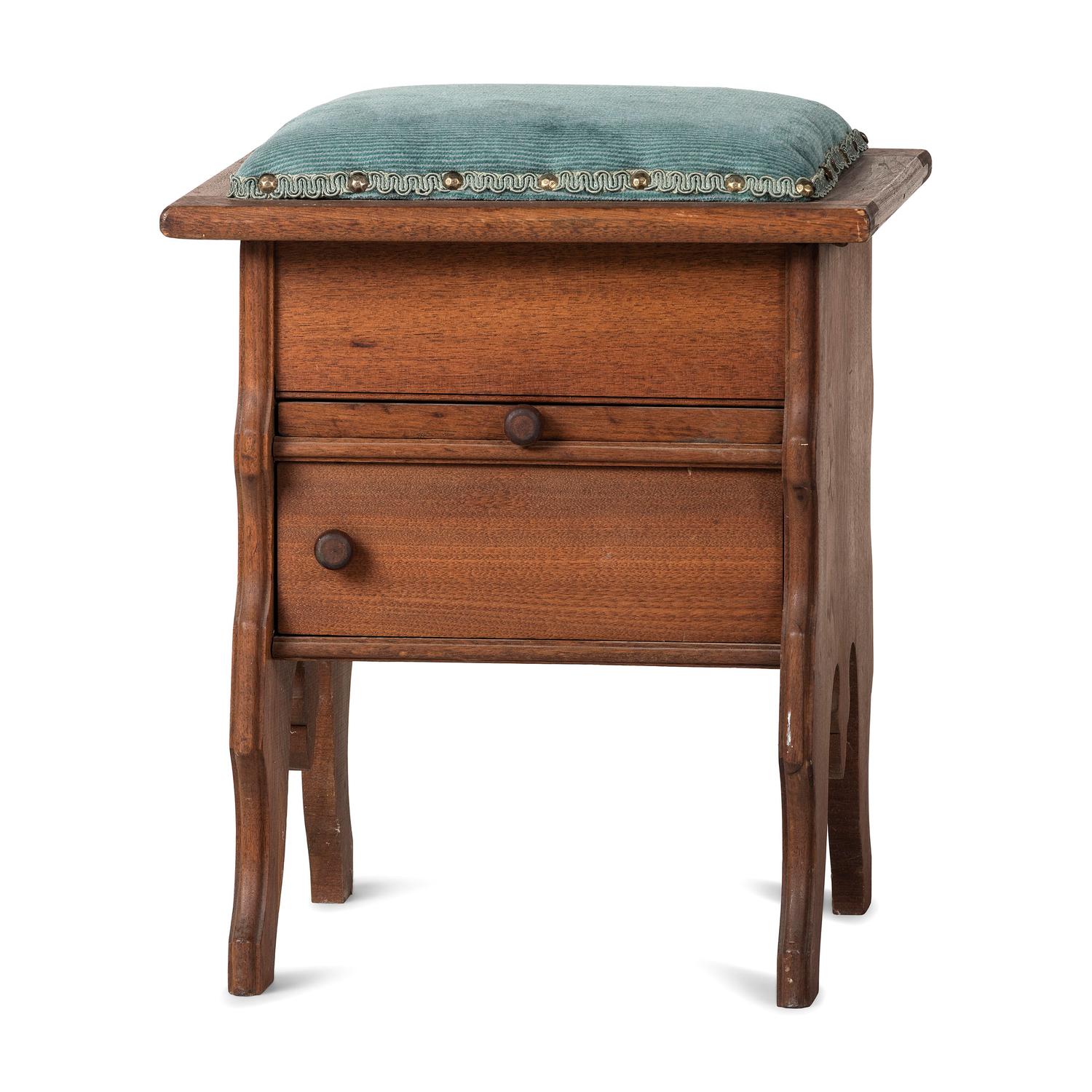 A Victorian Shoe Shine Stand