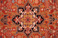 Three Indo-Persian Wool Mats and a Persian Pictorial Wool Mat