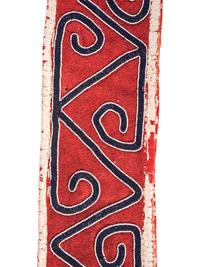 Creek Beaded Wool Bandolier Strap