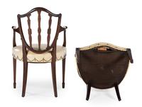 A Set of Twelve Federal Style Mahogany Chairs