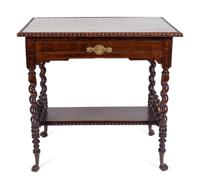 An English Aesthetic Oak Occasional Table — CIRCA 1880