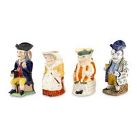 A Group of Four Toby Jugs
