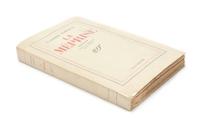 NABOKOV, Vladimir (1899-1977). La Méprise. [Despair.] Paris: Gallimard, 1939. PRESENTATION COPY. A SUPERB ASSOCIATION COPY.