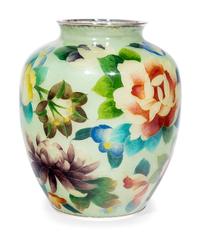 Six Japanese Cloisonné Enameled Articles