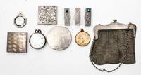 A Collection of Ten Decorative Articles Width of widest 5 1/2 inches.